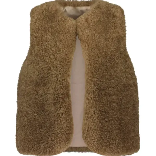 New Tekoturkisliivi, taupe Ulkotakit Ja -Liivit|Bleiserit Ja Liivit