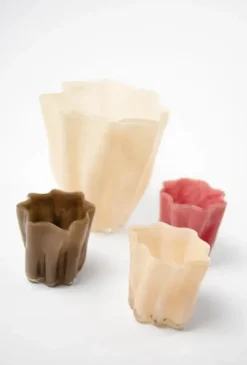 New Tess vaasi/lyhty, off white Kynttilät Ja Lyhdyt|Ruukut Ja Maljakot