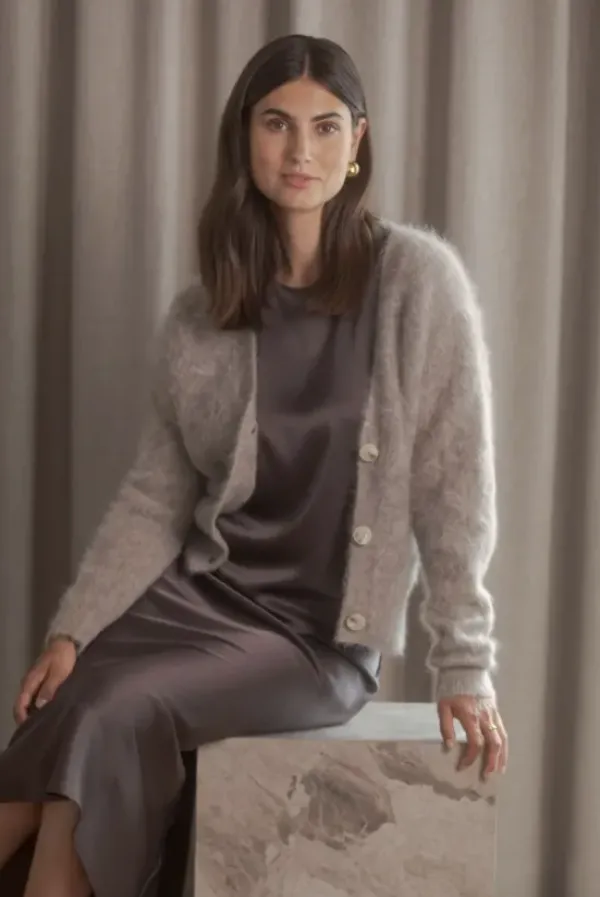 Best Tianna midi satiinihame, dark chocolate Mekot Ja Hameet|Juhlavaatteet