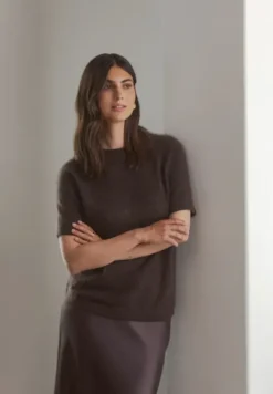 Best Tianna midi satiinihame, dark chocolate Mekot Ja Hameet|Juhlavaatteet