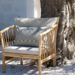 New - Bambunojatuoli uusi TYYNY sand Piha Ja Terassi