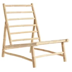 New - bambutuoli 55cm RUNKO Bambusohvat Ja -Tuolit|Piha Ja Terassi