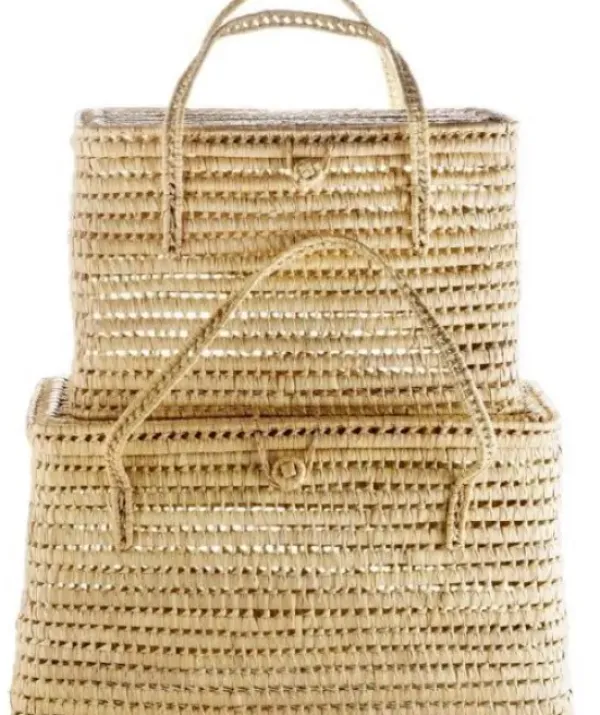 New – kannellinen kori L Säilytys