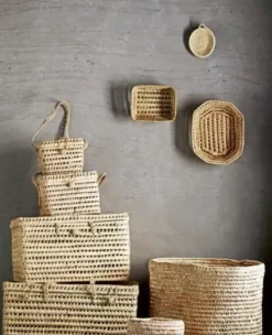 New – kannellinen kori L Säilytys