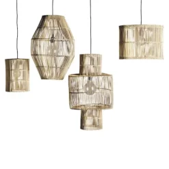 Discount – lieriö rottinkivalaisin kattoon Valaisimet