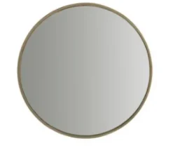 Outlet – pyöreä peili 70 cm, honey gold Peilit