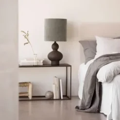 Best – pöytävalaisin curve, savu Valaisimet