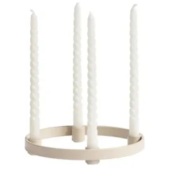 Online - rengaskynttelikkö S 18cm, hiekka Kynttilät Ja Lyhdyt