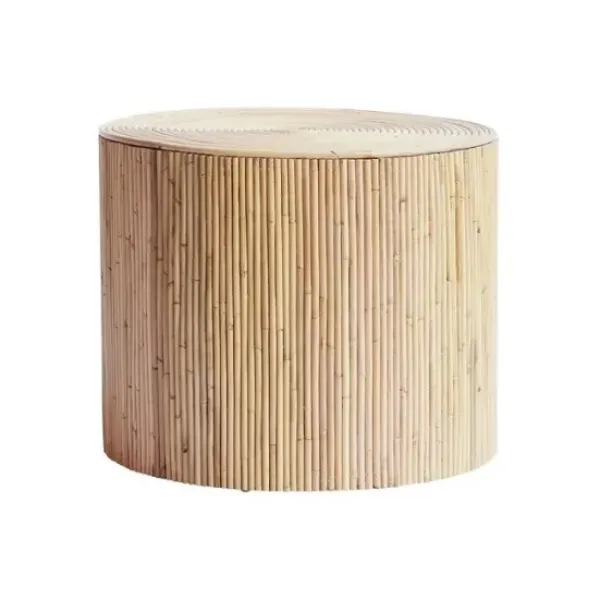 Sale - rottinkijakkara/pöytä Ø50cm Rottinkihuonekalut