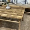 New bambupöytä 70x70x45 cm Bambupöydät|Piha Ja Terassi