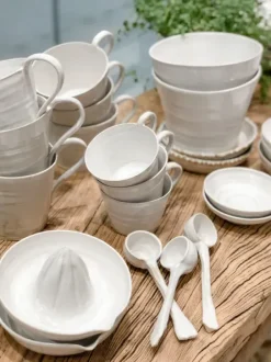 Outlet - Keraaminen soija-/dippikuppi, valkoinen Astiat