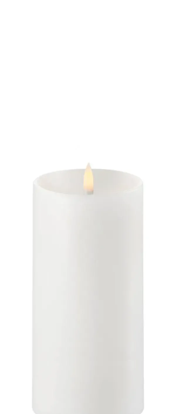 New Uyuni - LED pöytäkynttilä 15 cm, valkoinen Kynttilät Ja Lyhdyt