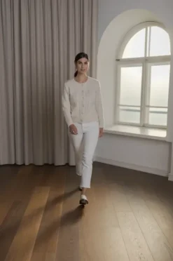 New Vivianna palmikkoneuletakki, cream Neuleet Ja Neuletakit|Uutuudet