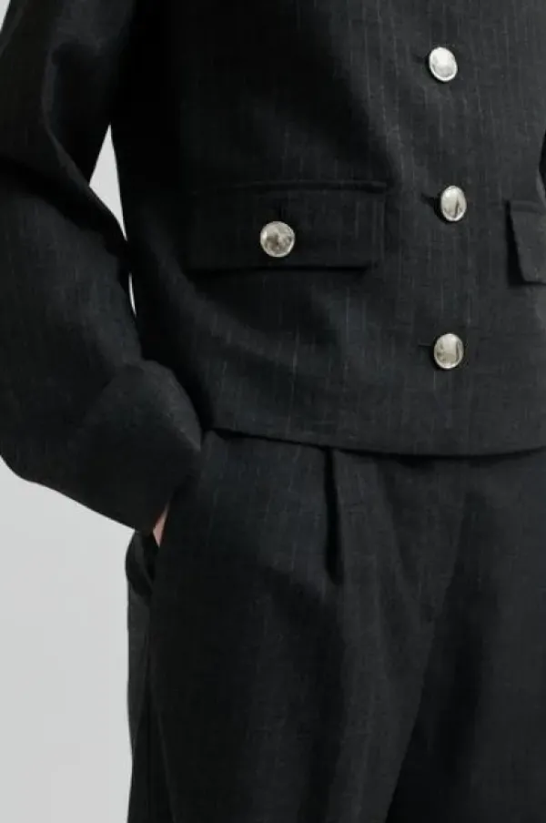 Outlet Wake housut, dark grey melange Farkut Ja Housut|Juhlavaatteet