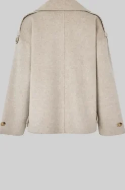 Discount Walance lyhyt villakangastakki, beige melange Ulkotakit Ja -Liivit|Uutuudet