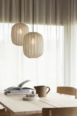 Online Watt&Veke - Prisma 35 kattovalaisin pellavaa, natural Valaisimet