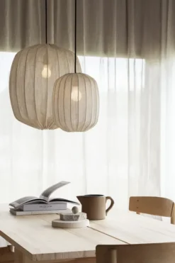 Online Watt&Veke - Prisma 35 kattovalaisin pellavaa, natural Valaisimet