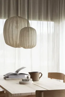 Online Watt&Veke - Prisma 35 kattovalaisin pellavaa, natural Valaisimet