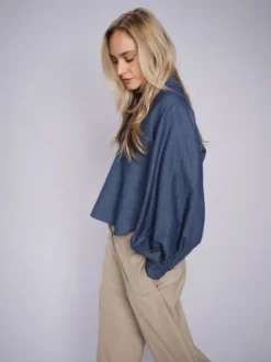 Clearance Yen denim pusero, dark blue Paidat Ja Topit|Uutuudet