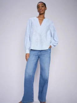 Yen Sina pitsipusero, skyway Paidat Ja Topit|Juhlavaatteet