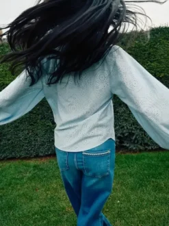 Yen Sina pitsipusero, skyway Paidat Ja Topit|Juhlavaatteet